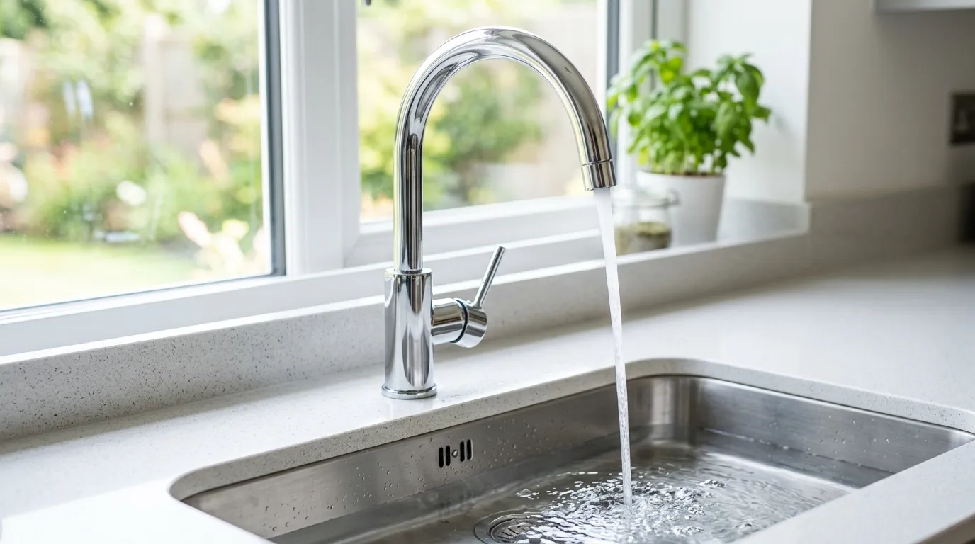 Local Plumbing Master Pros same day plumber fixing a faucet in Parchment, MI